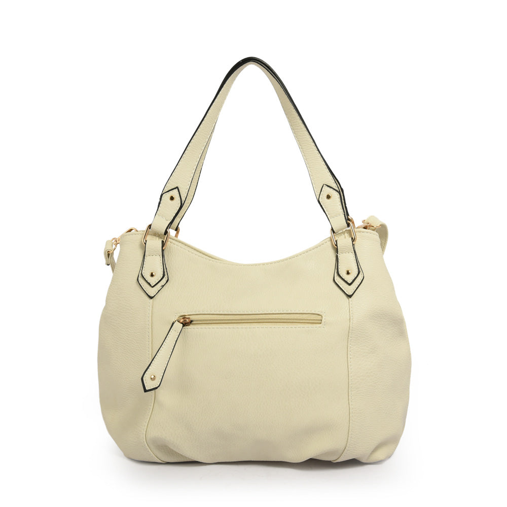 Wallet Two Handles Three divisions Belilla White