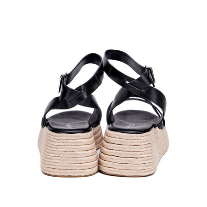 Carolina Black Sandal