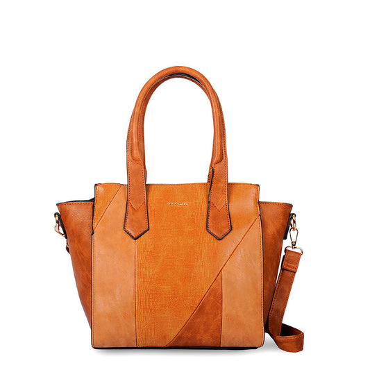 amphora ezella cartera tipo dos asas 3 divisiones cafe