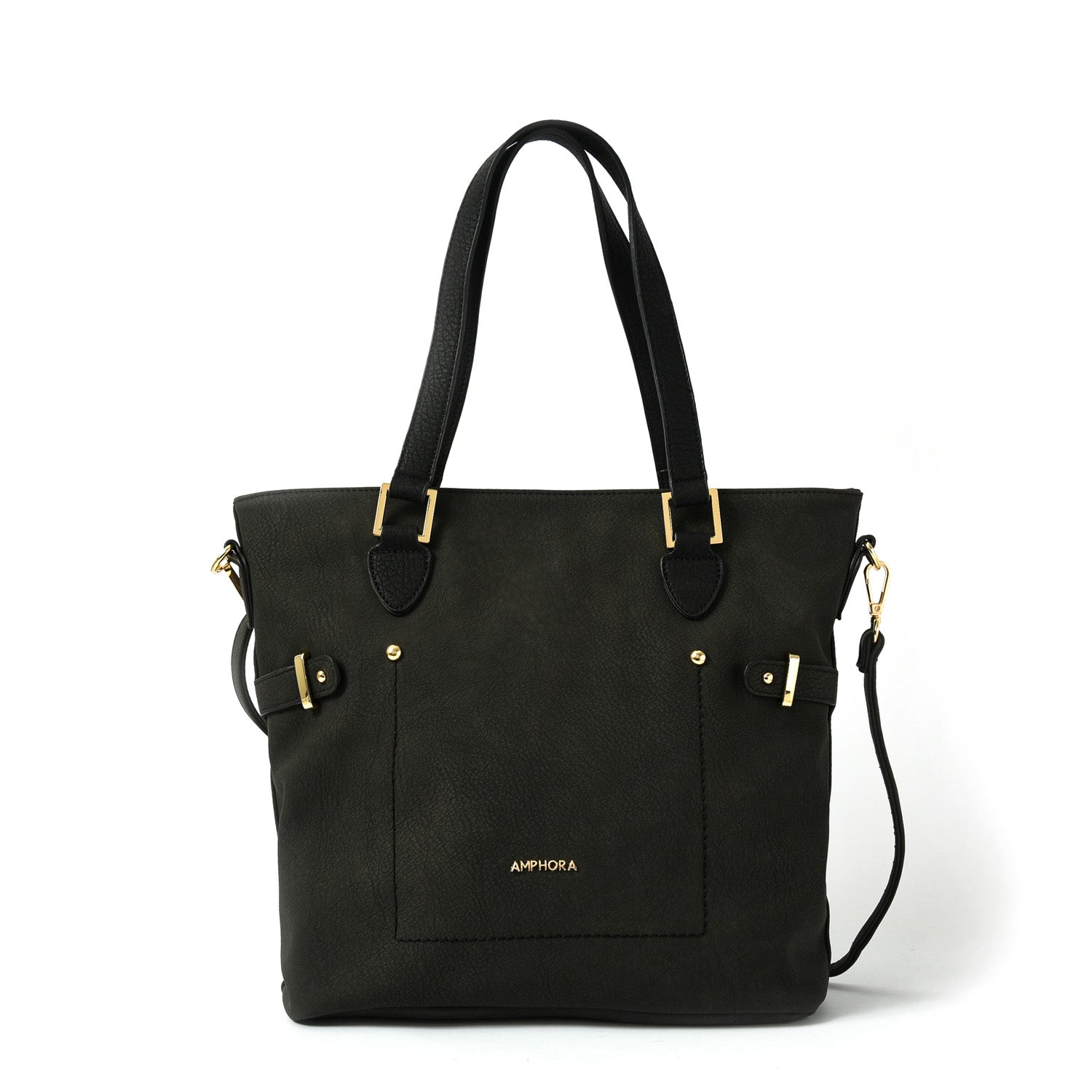 amphora fifika cartera tipo dos asas shopping negro