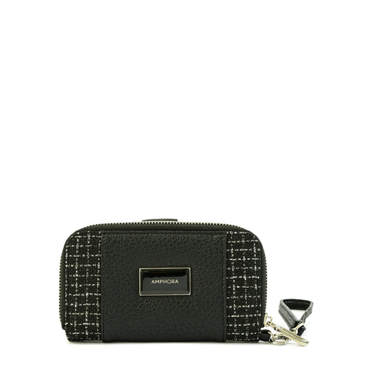 Heritage Black Medium Card Holder Wallet