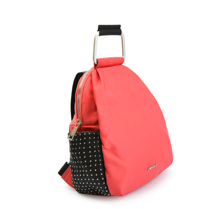 amphora islin mochila mediana rojo tomate