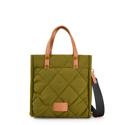 Small Olive Green Josefa Two Handle Wallet