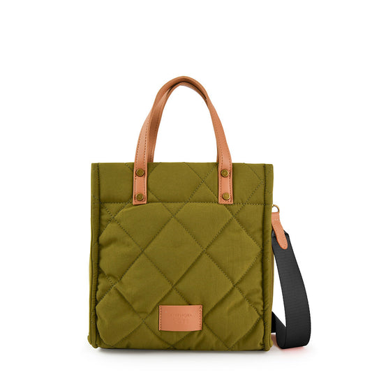 Small Olive Green Josefa Two Handle Wallet