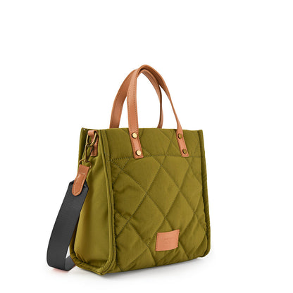 Small Olive Green Josefa Two Handle Wallet