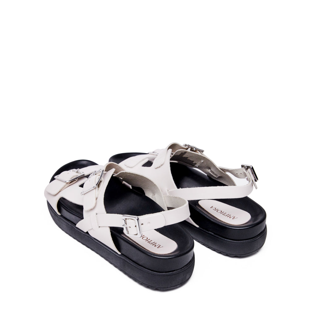 Lalisa Sandal Raw White