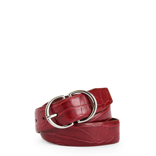 Dark red nakamura belt