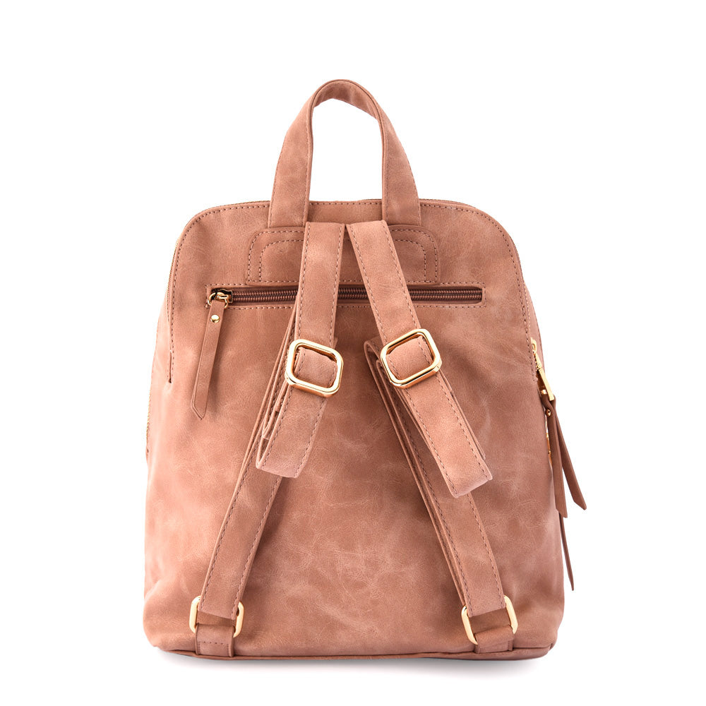 amphora noray mochila tres divisiones rosa viejo