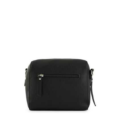 Isra medium black crossbody bag