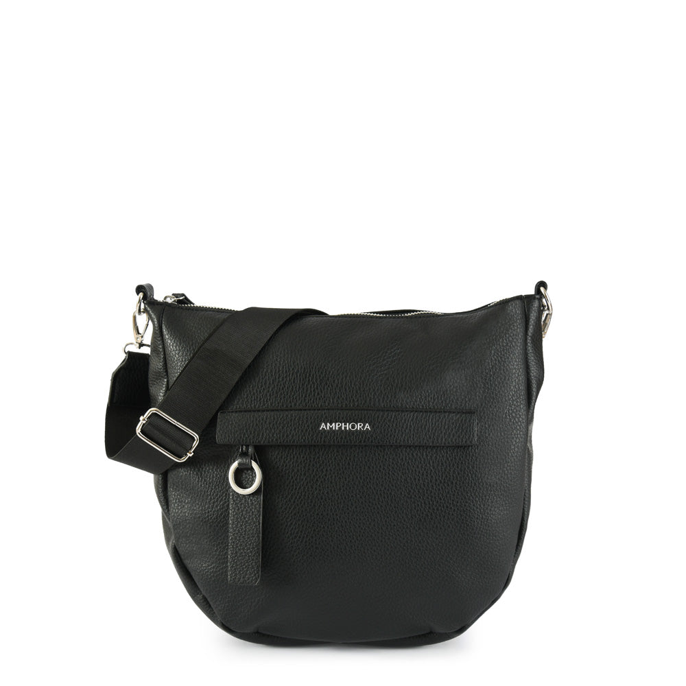 Elie medium black crossbody wallet