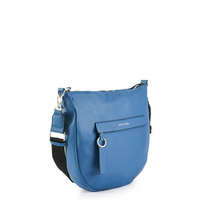 Elie blue medium crossbody wallet