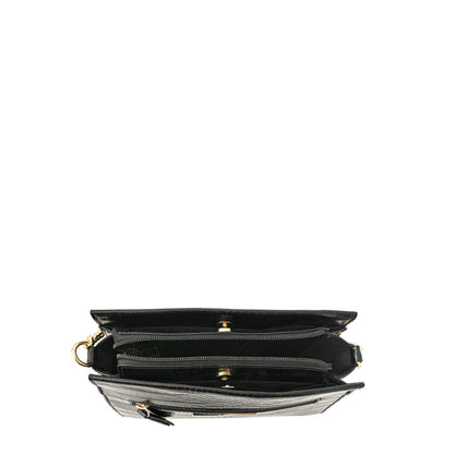 Anaya small black shoulder bag