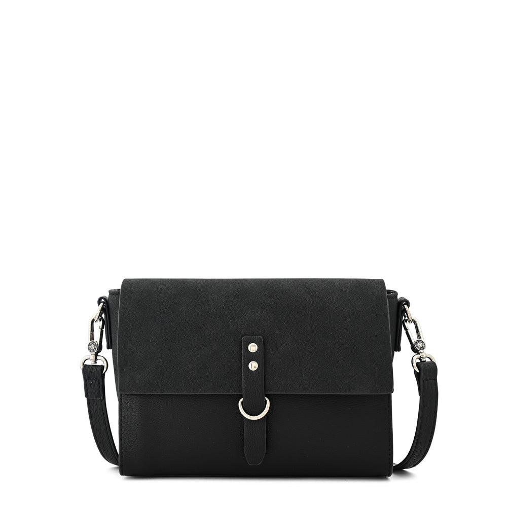 Isidora medium black shoulder bag