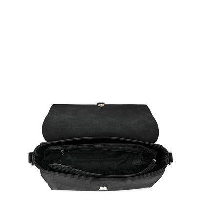 Isidora medium black shoulder bag