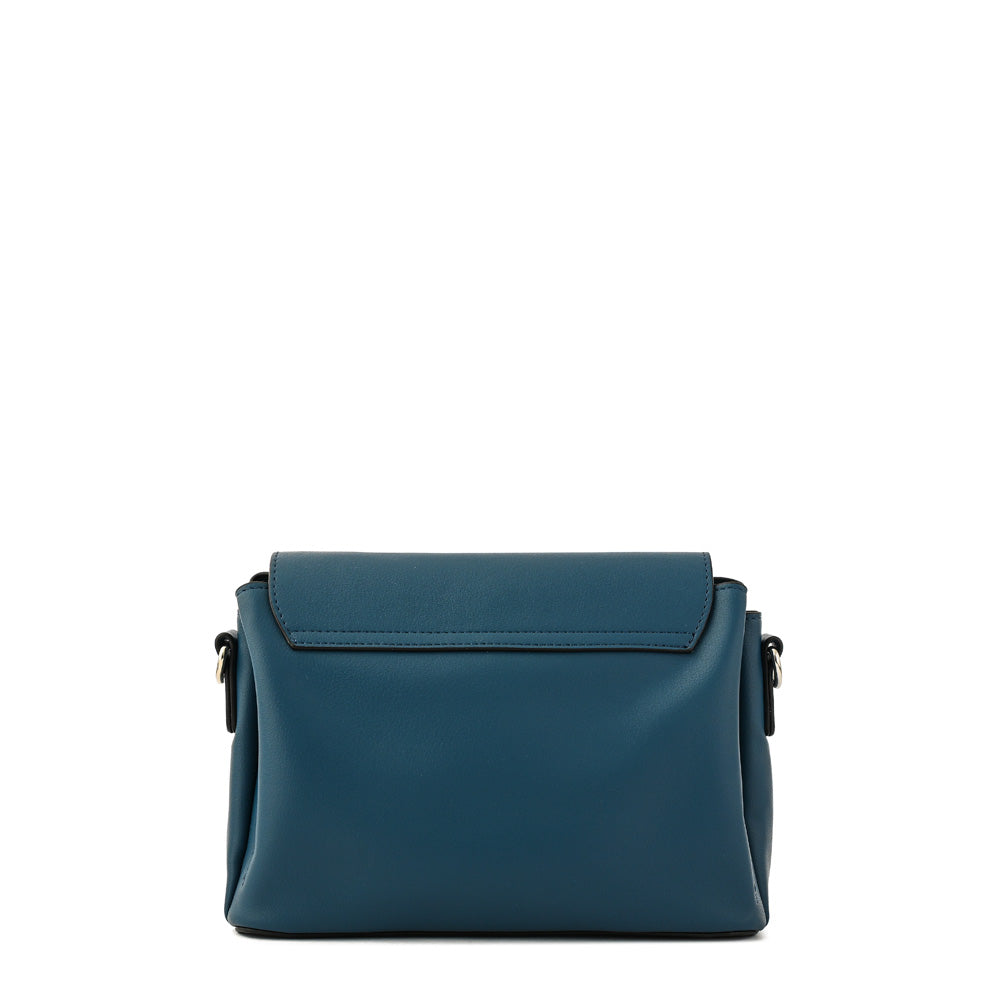 Antonella denim medium crossbody wallet