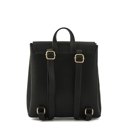 Antonella black medium backpack