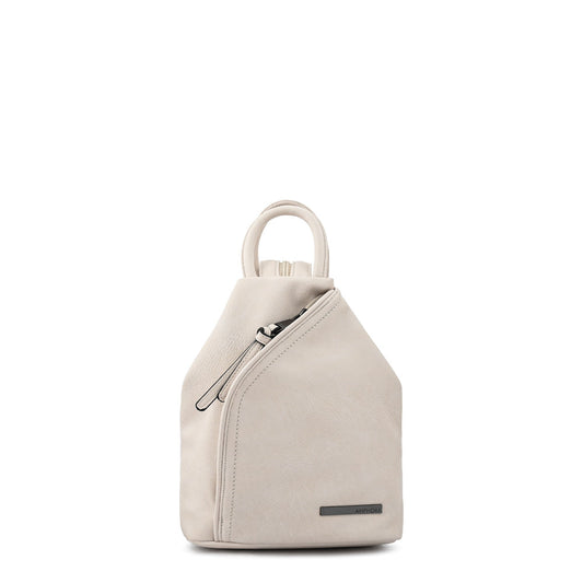 Small ecru white yomy backpack