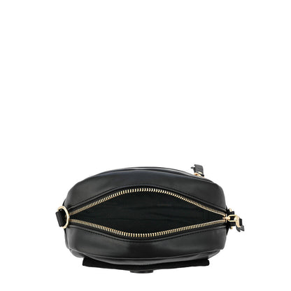 Dominique small black crossbody bag