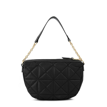 Michelle medium black crossbody bag