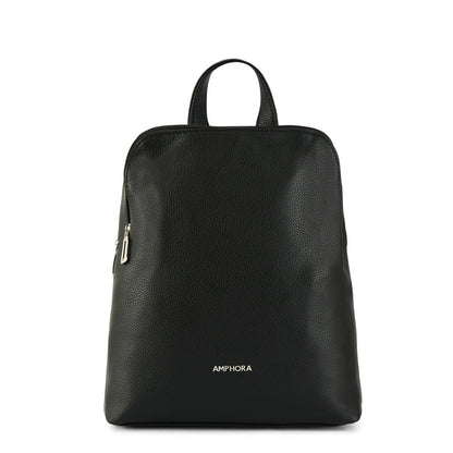 Medium Textured Black Noray Backpack