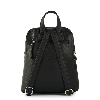 Medium Textured Black Noray Backpack