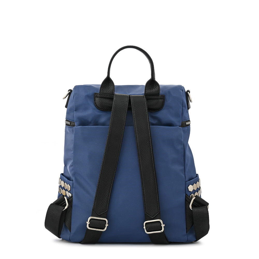 Large terios denim backpack