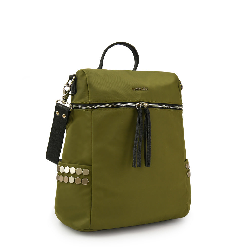 Large terios olive green backpack