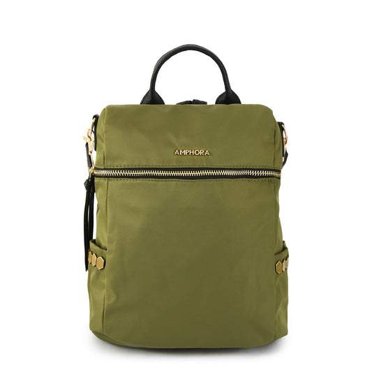 Teriosa Small Olive Green Backpack