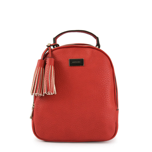 Small red alianna backpack