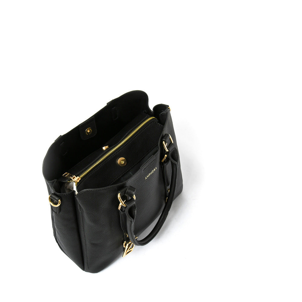 Wallet Two Handles Three medium divisions allis black