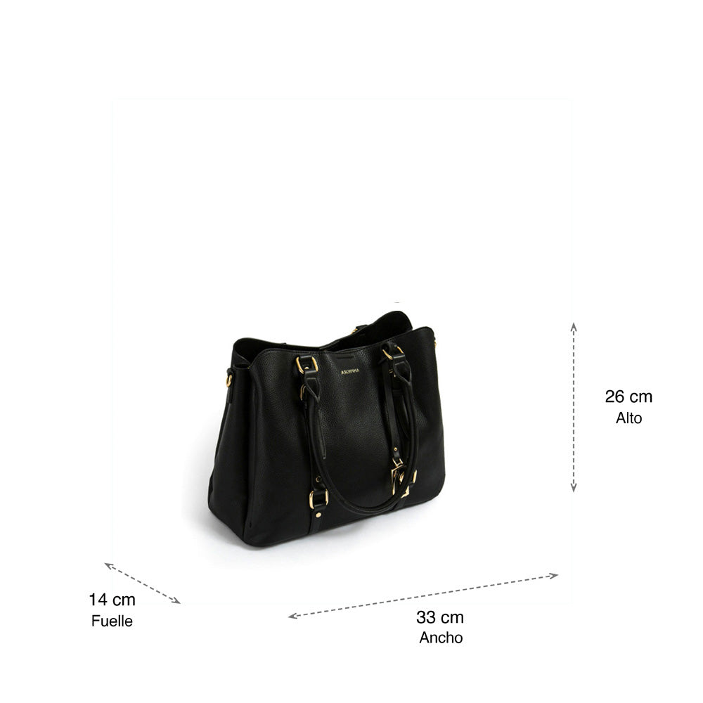 Wallet Two Handles Three medium divisions allis black