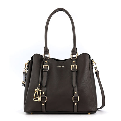 Wallet Two Handles Three medium divisions allis dark brown