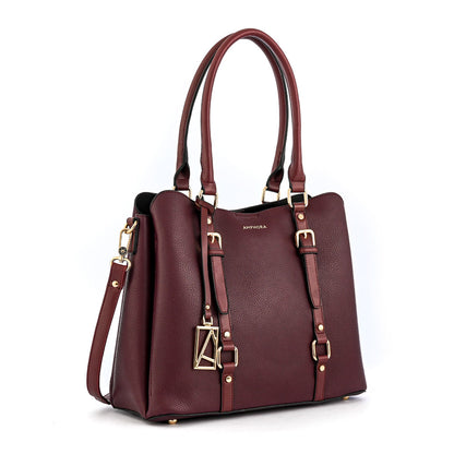 Wallet Two Handles Three medium divisions allis burgundy