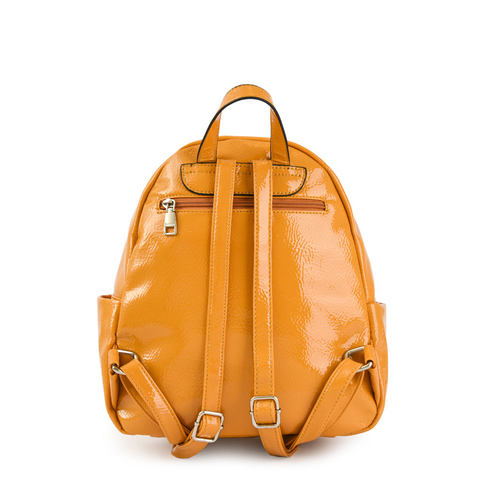 amphora zenda mochila mediana amarillo