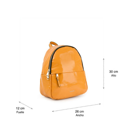Yellow Zenda Medium Backpack