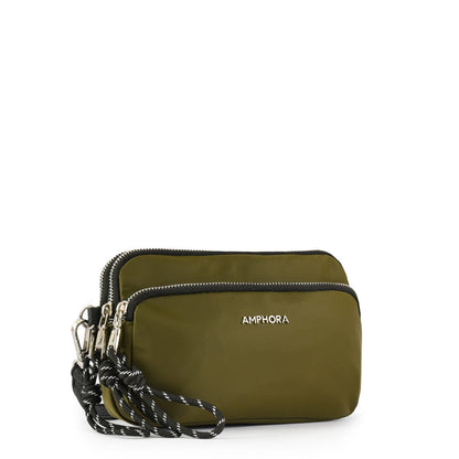 Small olive green Aprilita shoulder bag