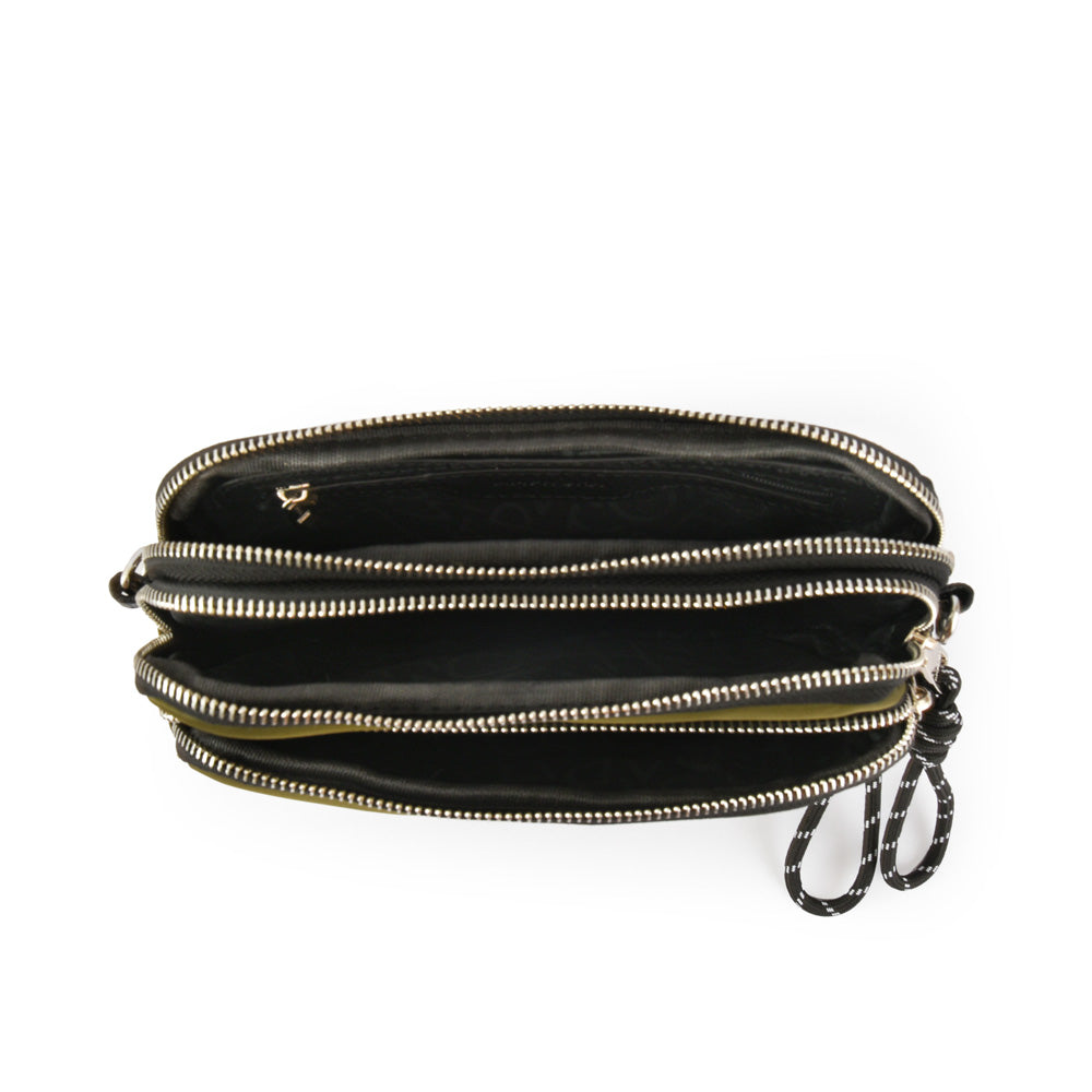Small olive green Aprilita shoulder bag