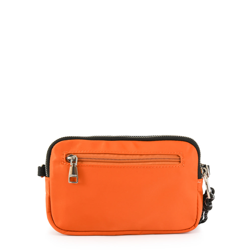 Small orange Aprilite crossbody bag