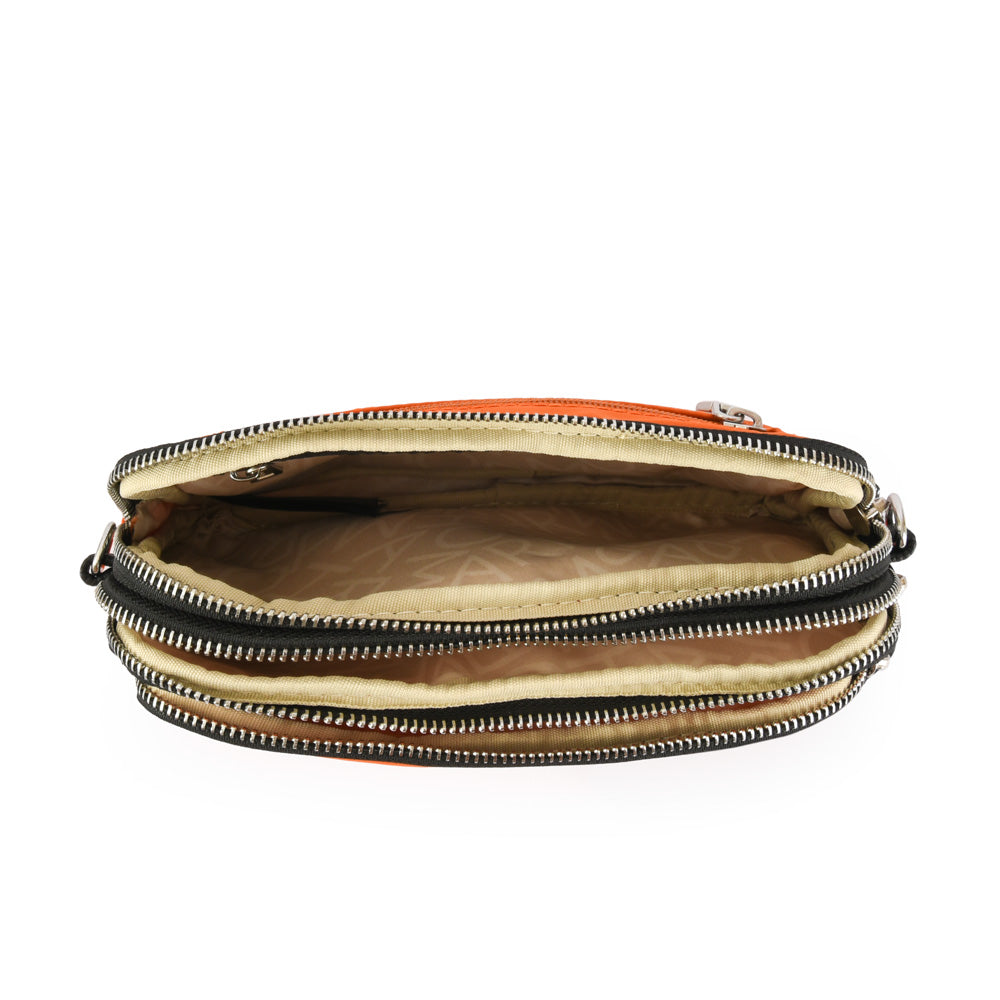Small orange Aprilite crossbody bag
