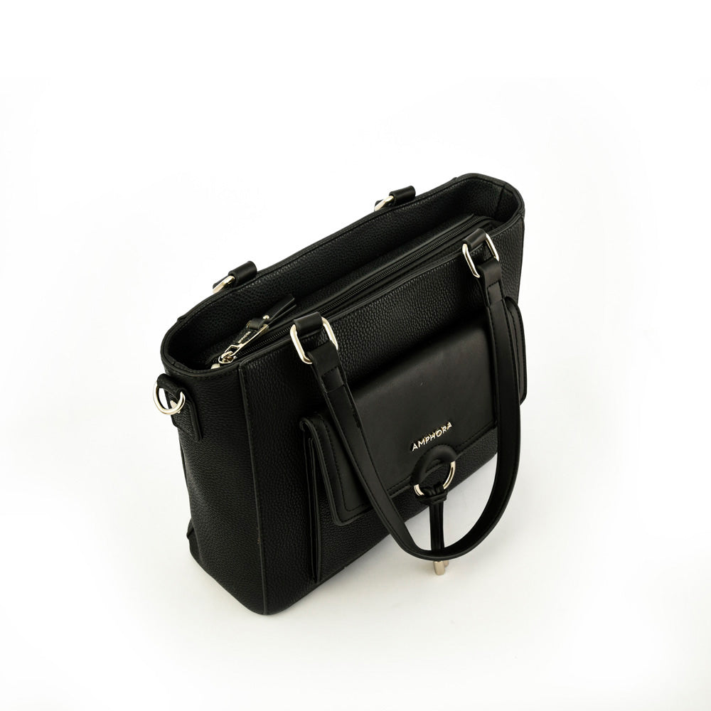 Antalya medium black two handle wallet