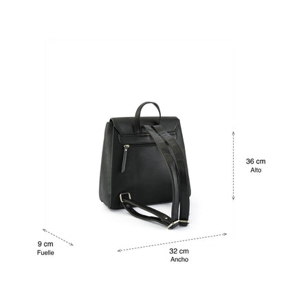 Antalya Small Backpack Black