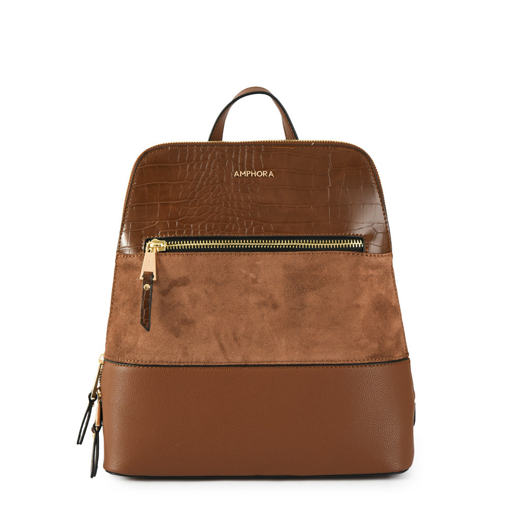 Bursa Medium Dark Brown Backpack