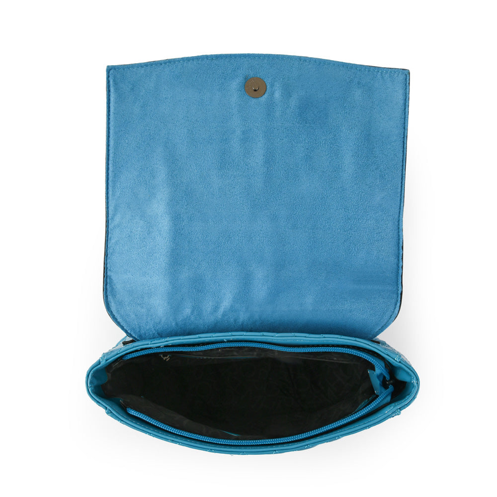 Arbre backpack with large turquoise lid