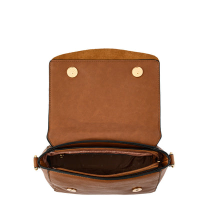 Medium Brown Familie Shoulder Bag