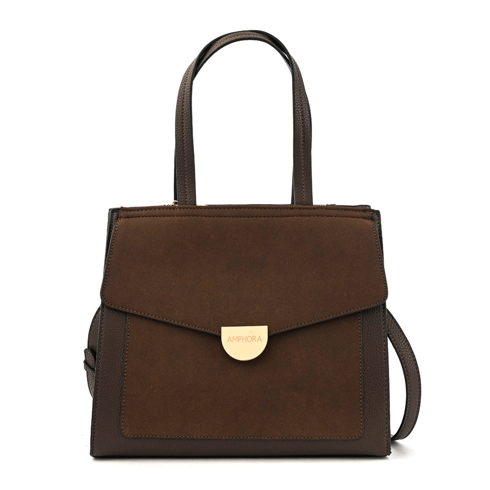 Wallet Two Handles Three medium divisions noly dark brown