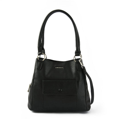 Wallet Two Handles Three divisions large rufa black