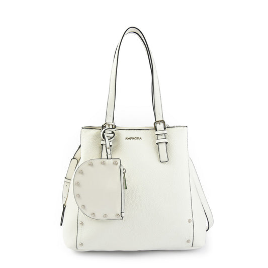 amphora inma cartera dos asas tres divisiones blanco