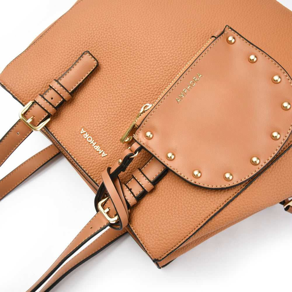 amphora inma cartera dos asas tres divisiones camel