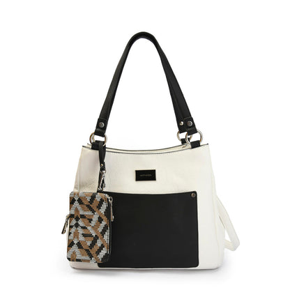 amphora nimri cartera dos asas tres divisiones blanco