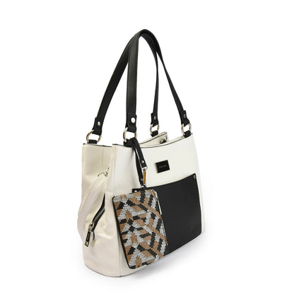 amphora nimri cartera dos asas tres divisiones blanco